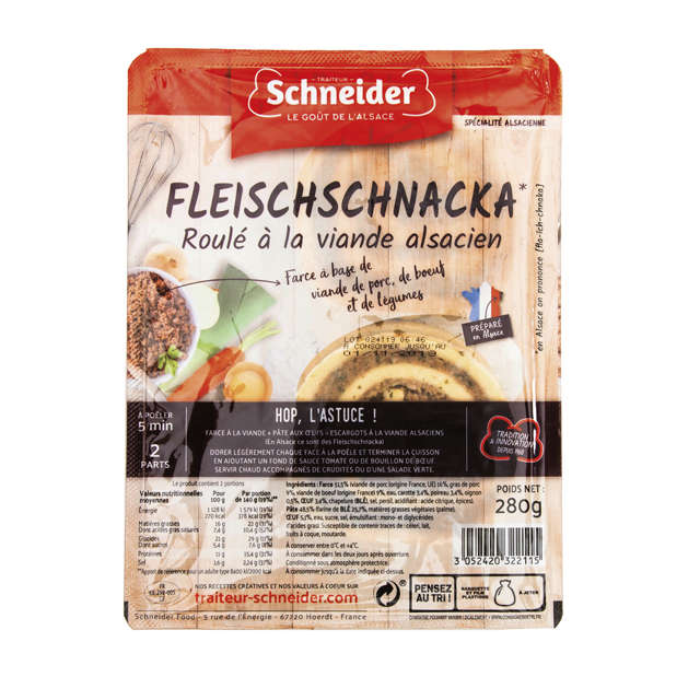 Fleiscshschnacka : roulés à la viande alsaciens