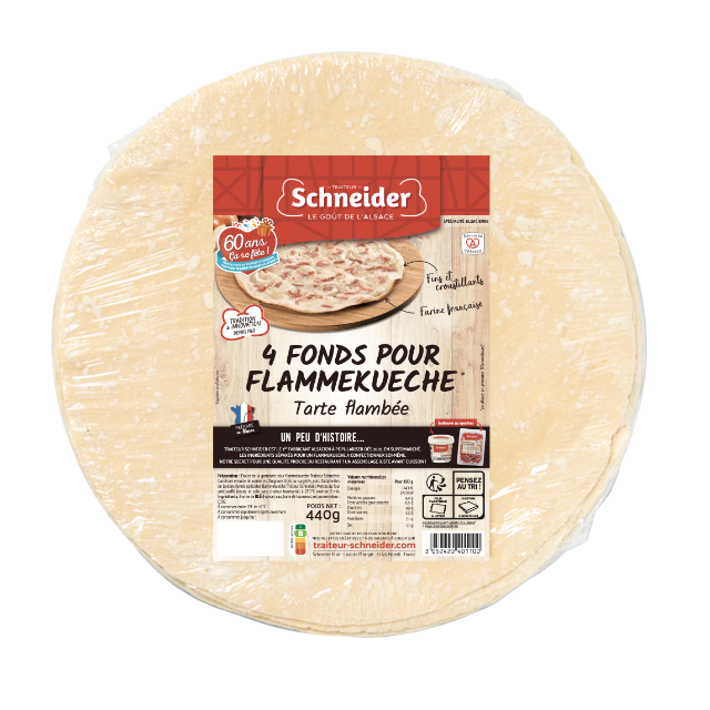 Fond de tarte pour flammekueche